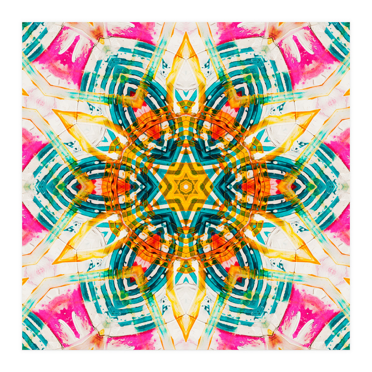 Kaleido Mandala V2 (Print Only)
