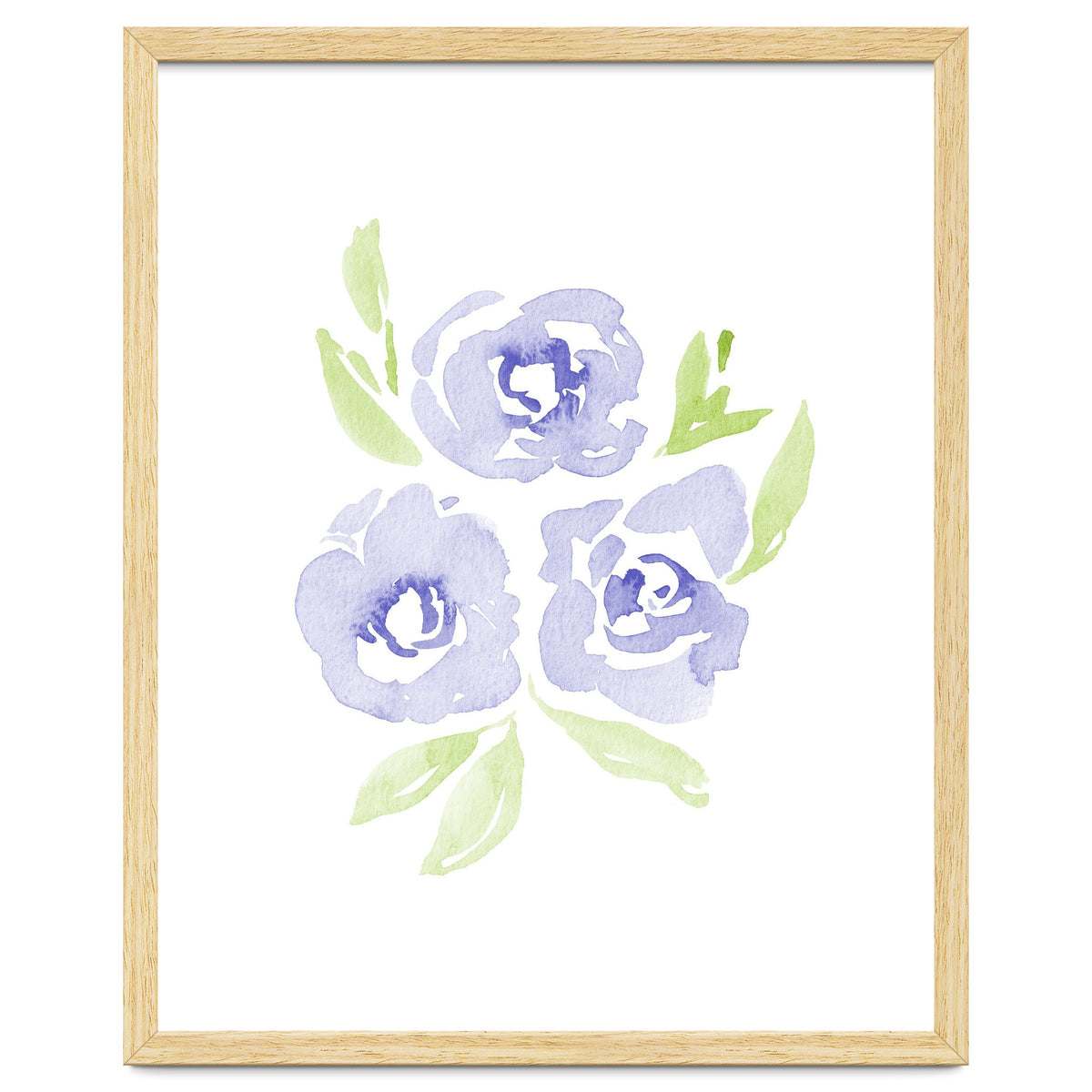Wild Roses | Periwinkle Blue