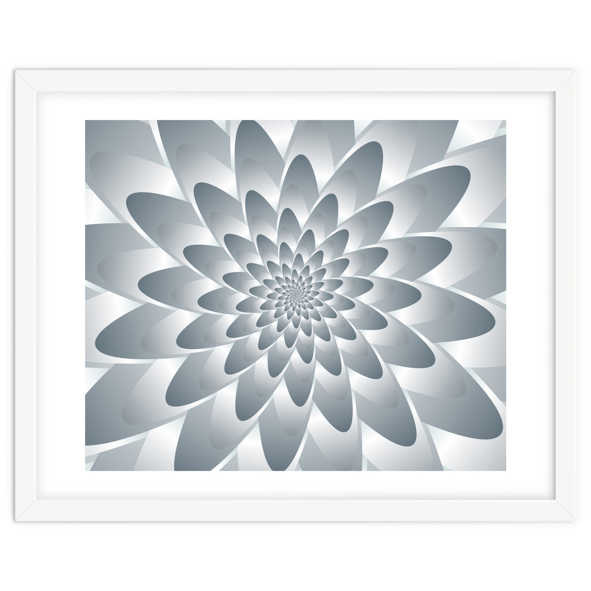 Swirl Flower Pattern