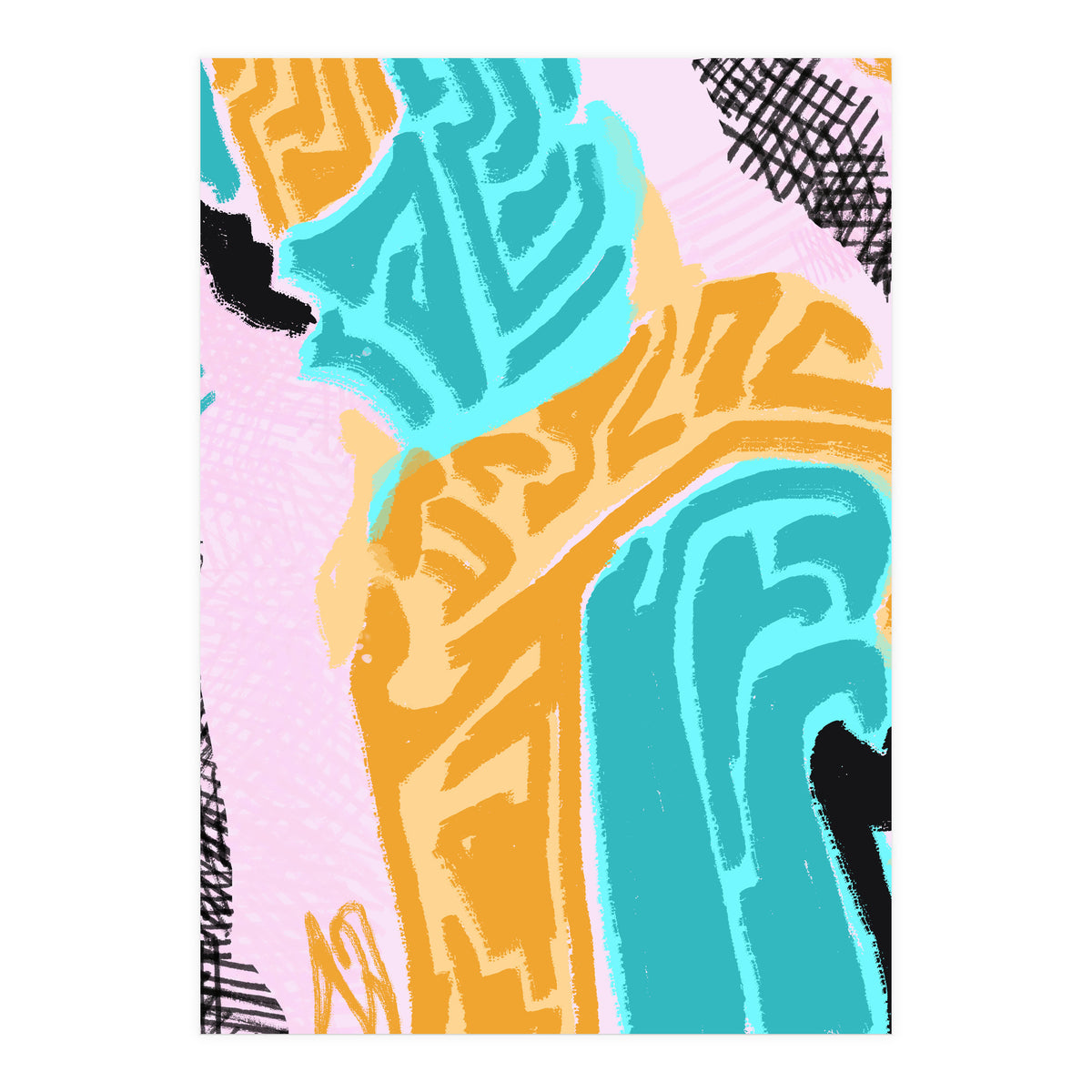 Yellow folks (Print Only)