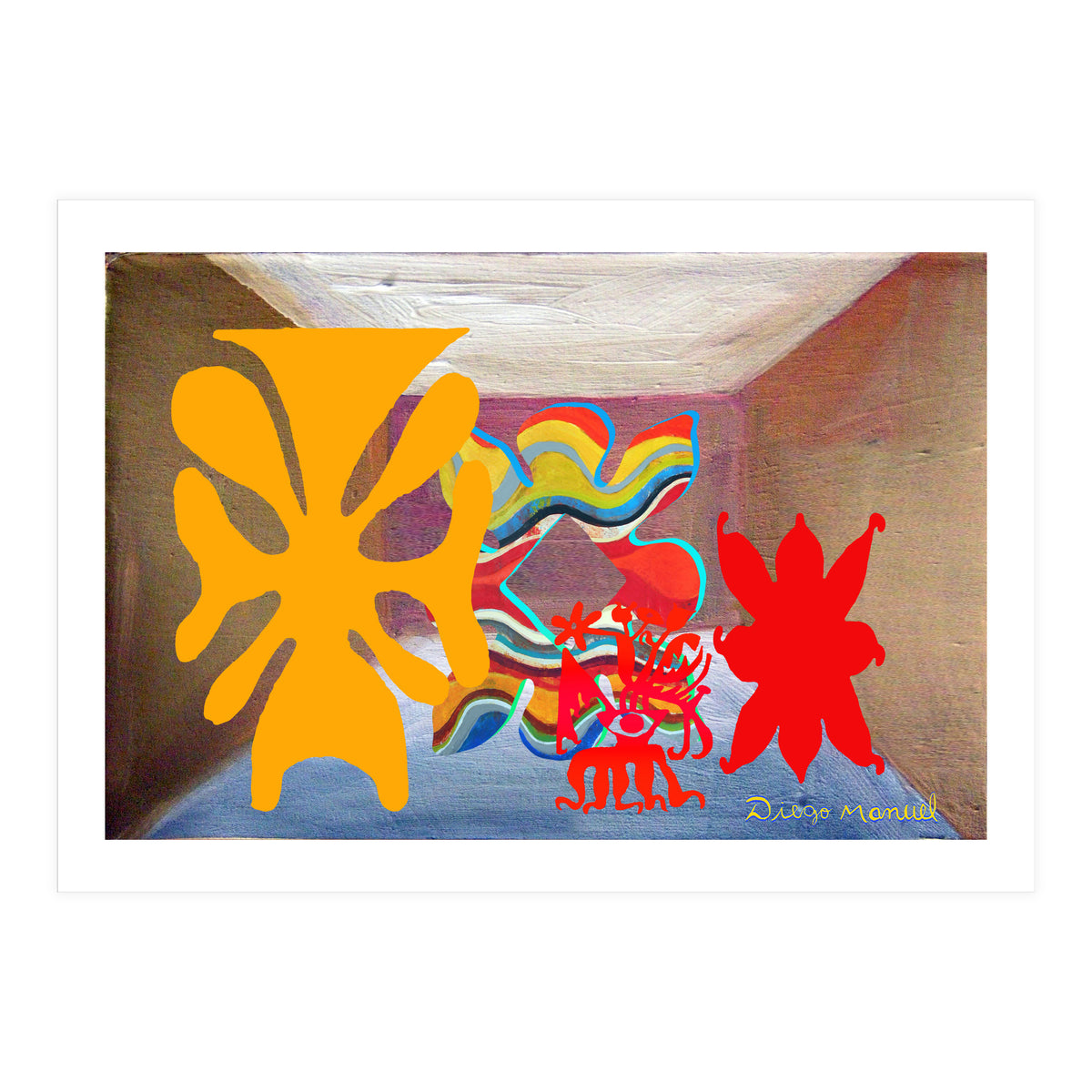 Pop Abstract Escena 2023 3 (Print Only)