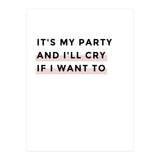 IT'S MY PARTY (Print Only) thumbnail
