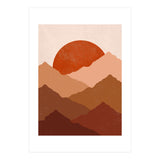 Sunset Mountain  (Print Only) thumbnail