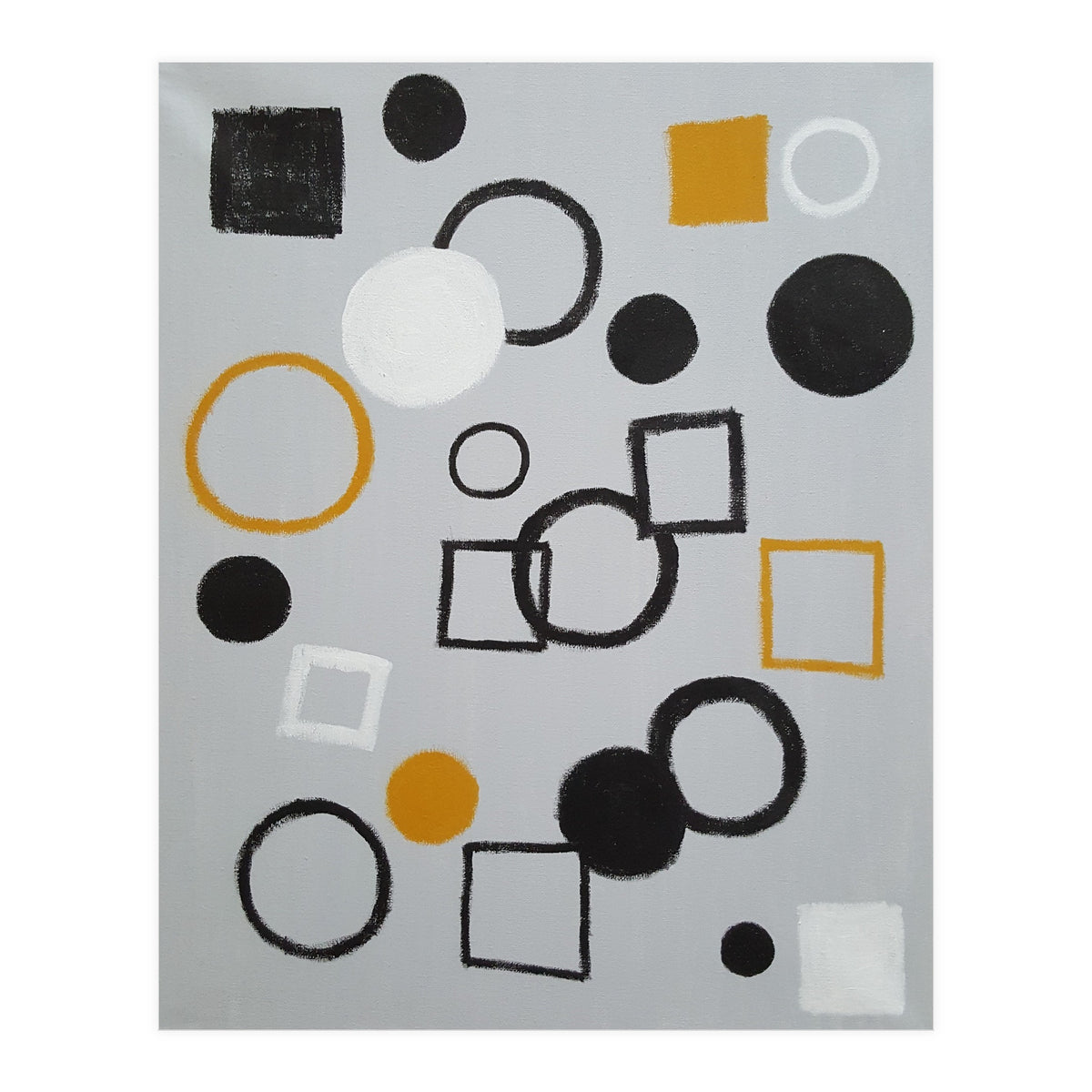 Squares And Circles 1 (Print Only)