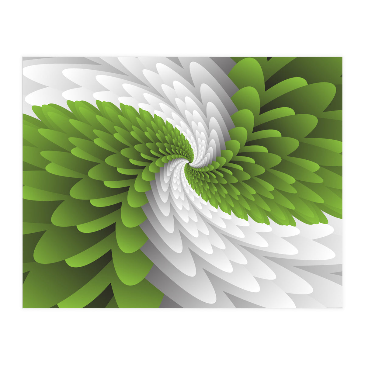 Green Majestic Wings (Print Only)