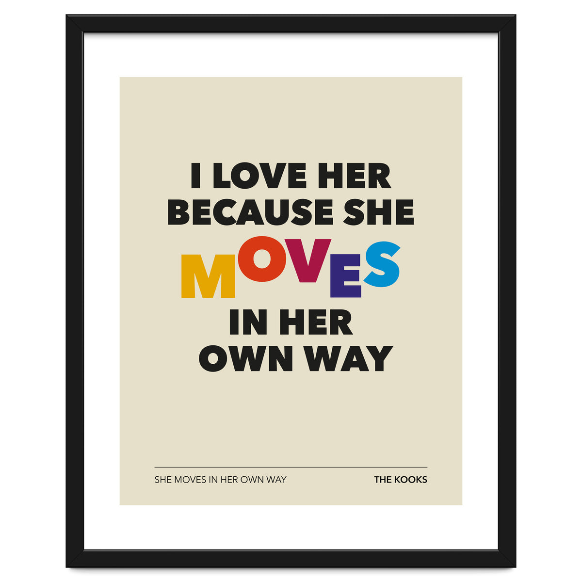 The Kooks  -She Moves In Her Own Way