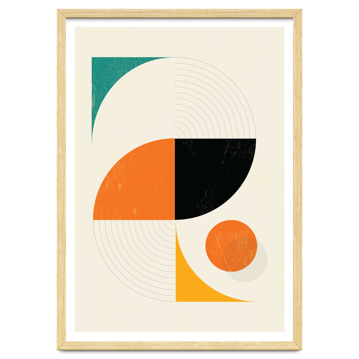 Mid Century Modern Abstract Pop