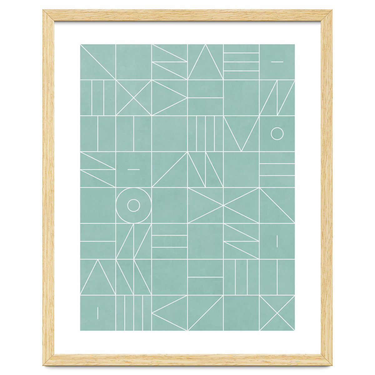 My Favorite Geometric Patterns No.7 - Light Blue