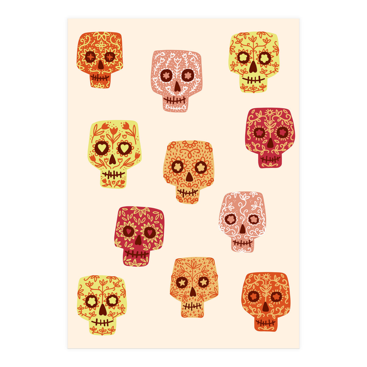 Sugar Skulls (Print Only)