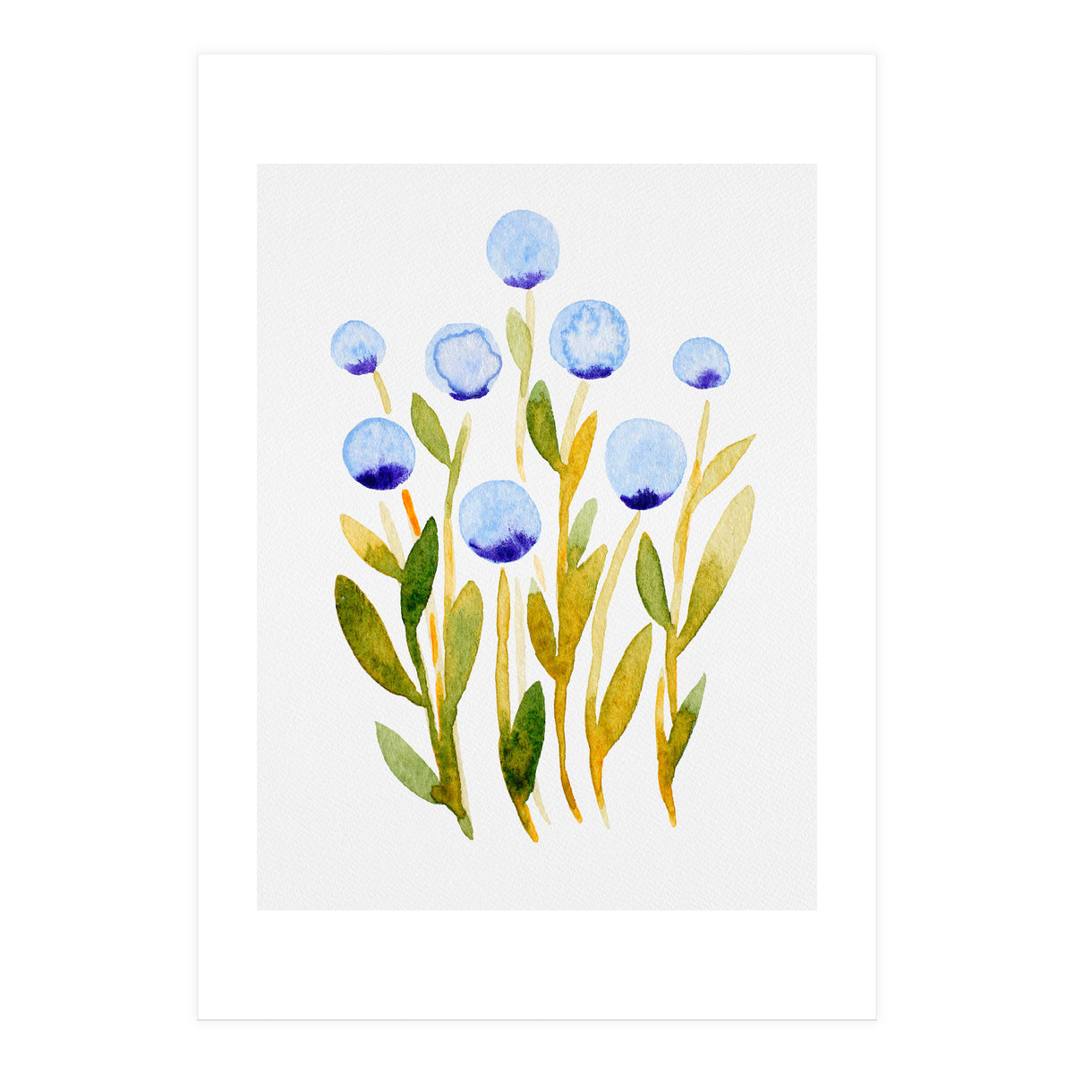 Simple Flowers (Print Only)