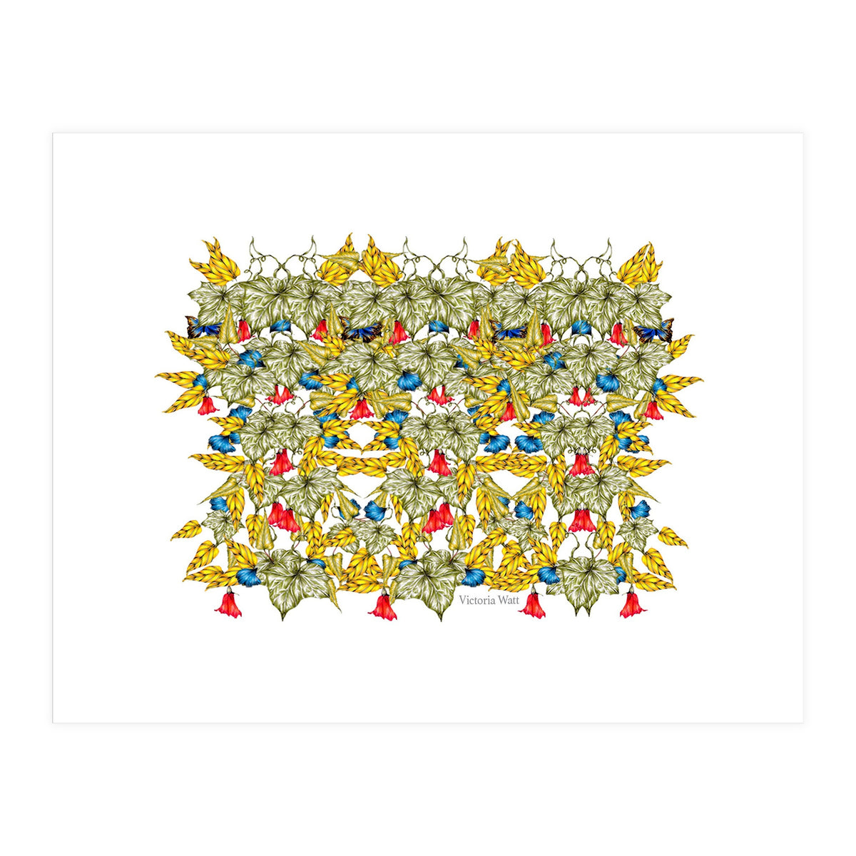 Wall Of Ivy Victoria Watt (Print Only)