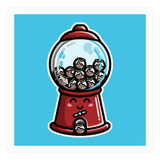Kawaii Cute Christmas Pudding Gumball Machine (Print Only) thumbnail