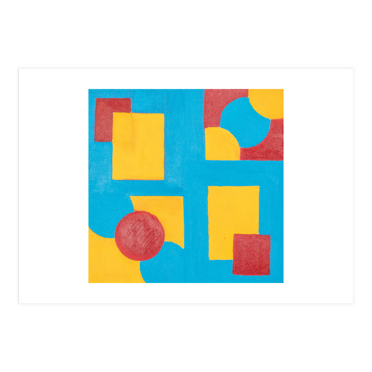 Circles And Squares (Print Only)