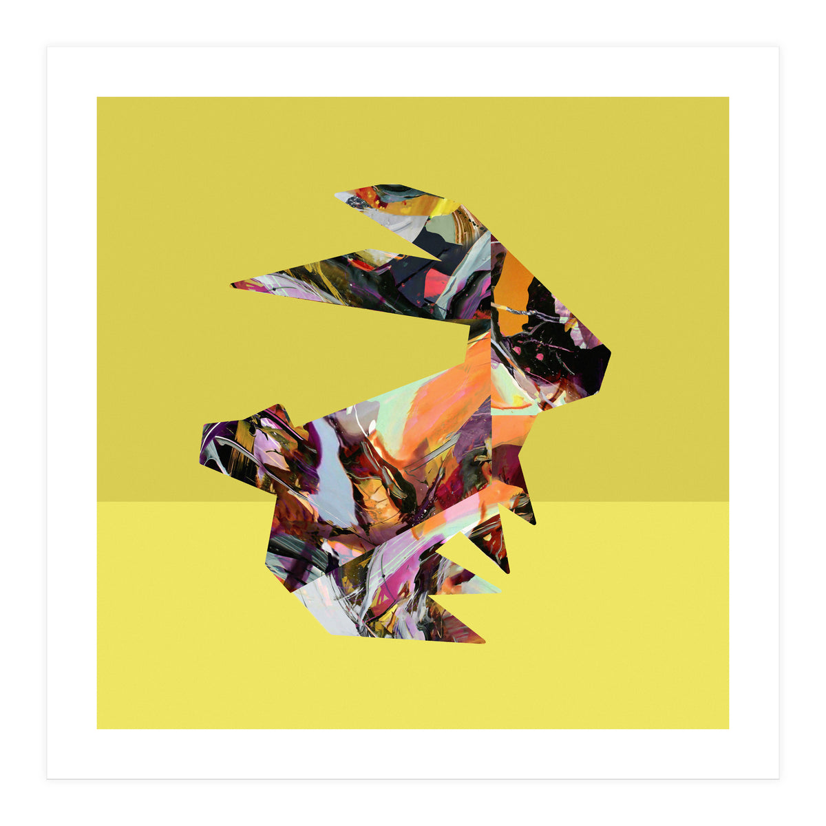 Crazy Ab Rabbit (Print Only)