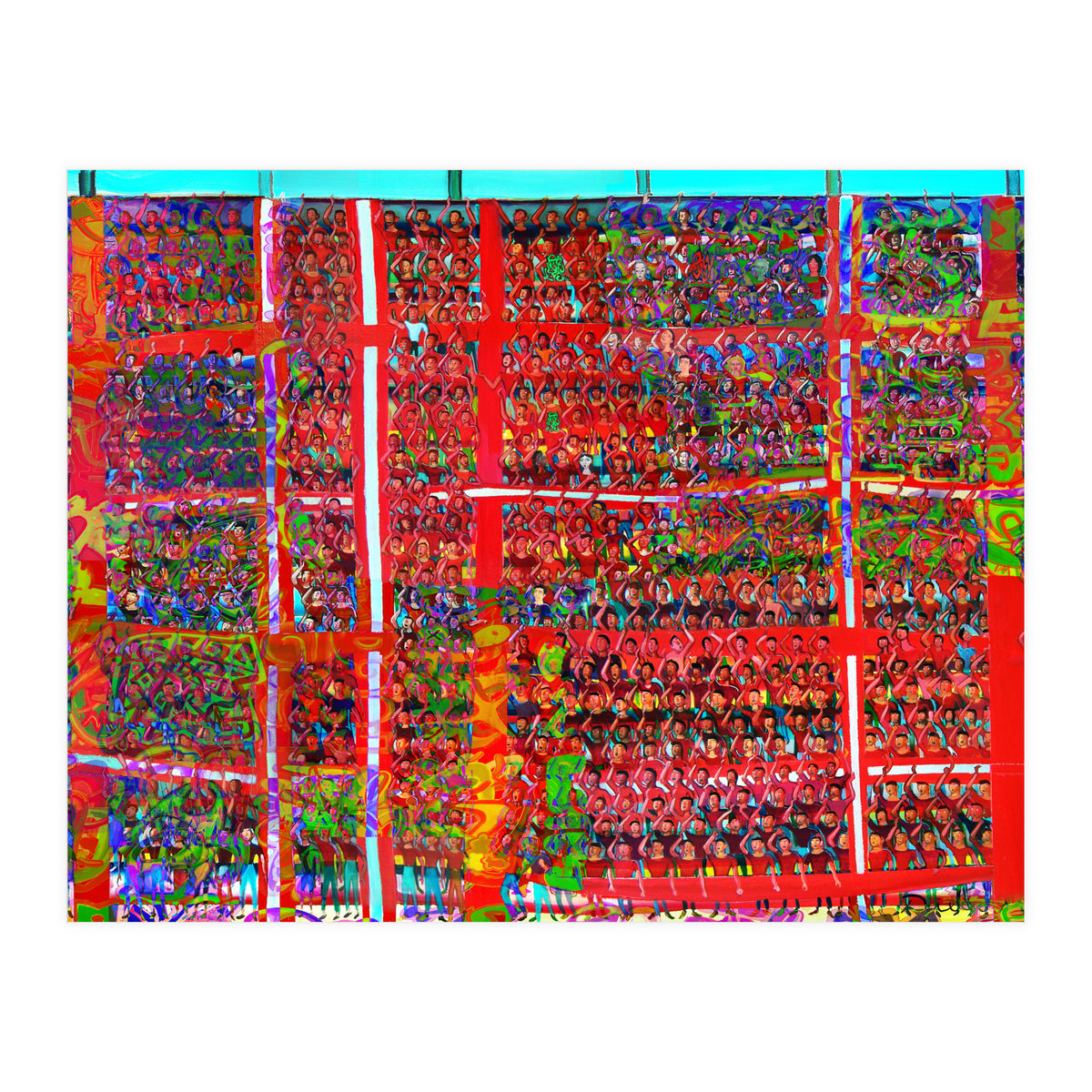 Gran Hinchada Roja 10 (Print Only)