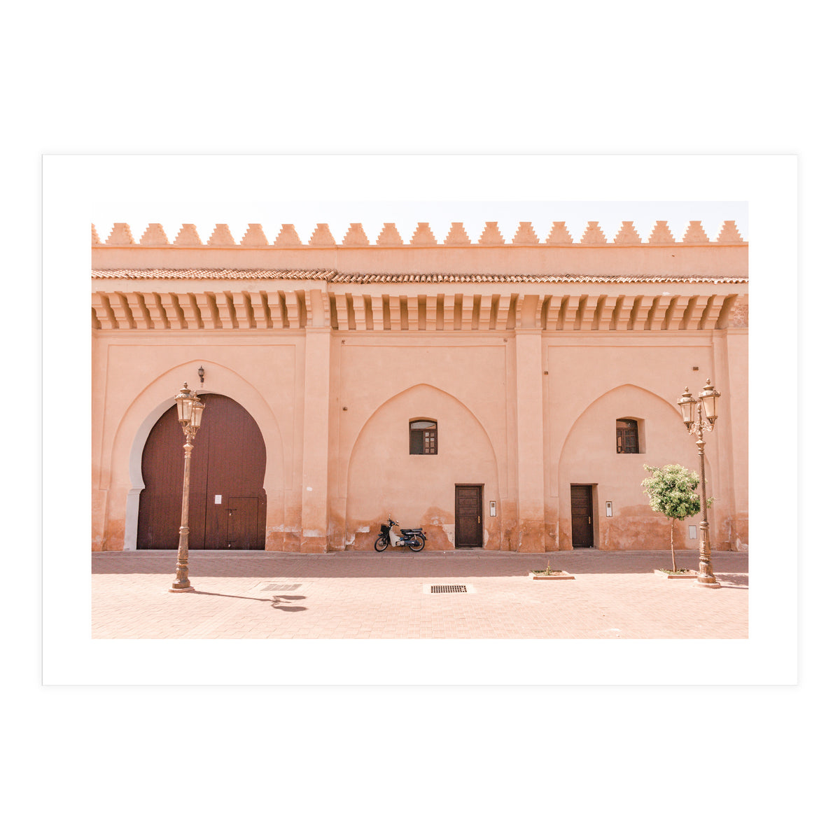 Moroccan Street Marrakech (Print Only)