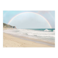 Malibu Beach Rainbow (Print Only)