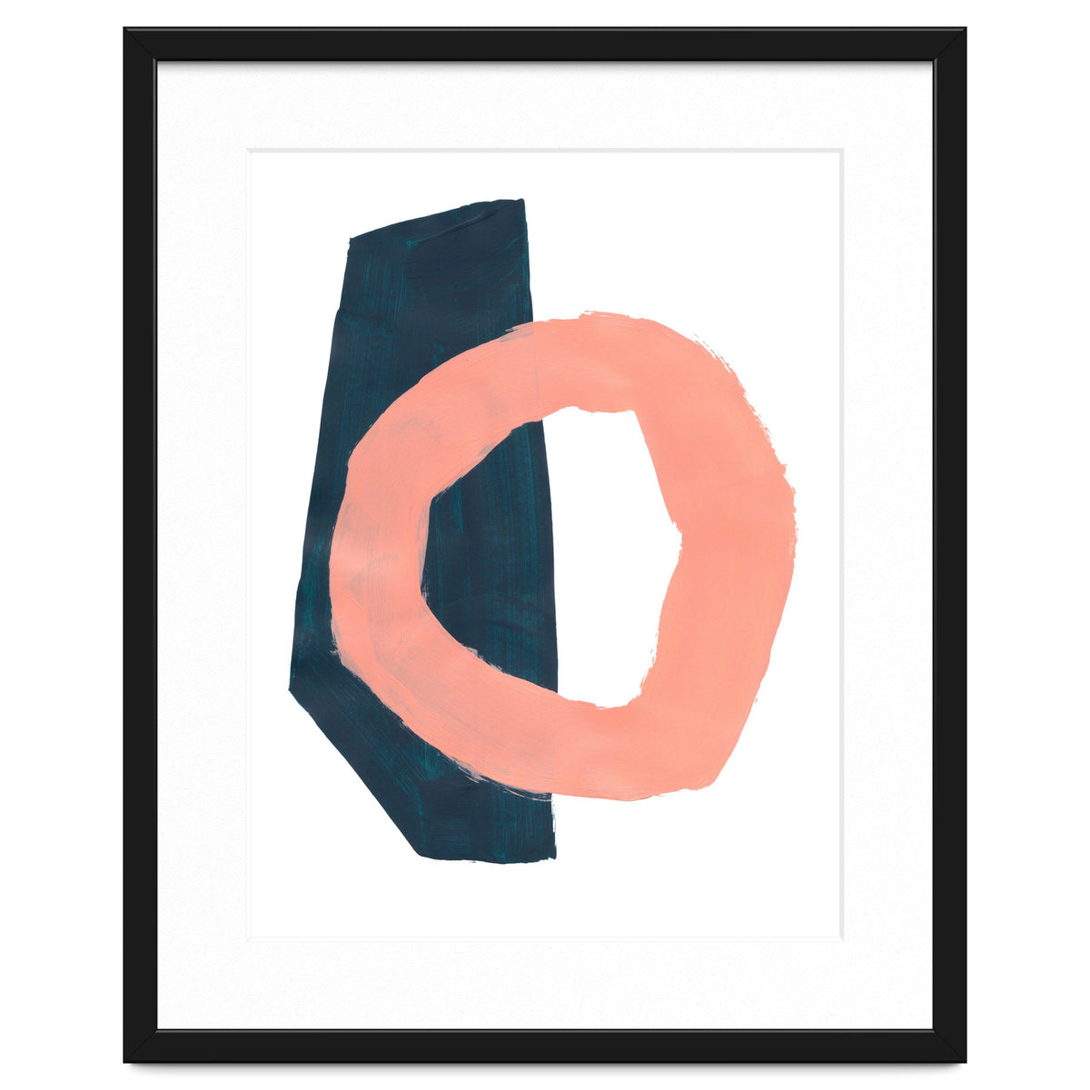 Teal Pillar Salmon Ring