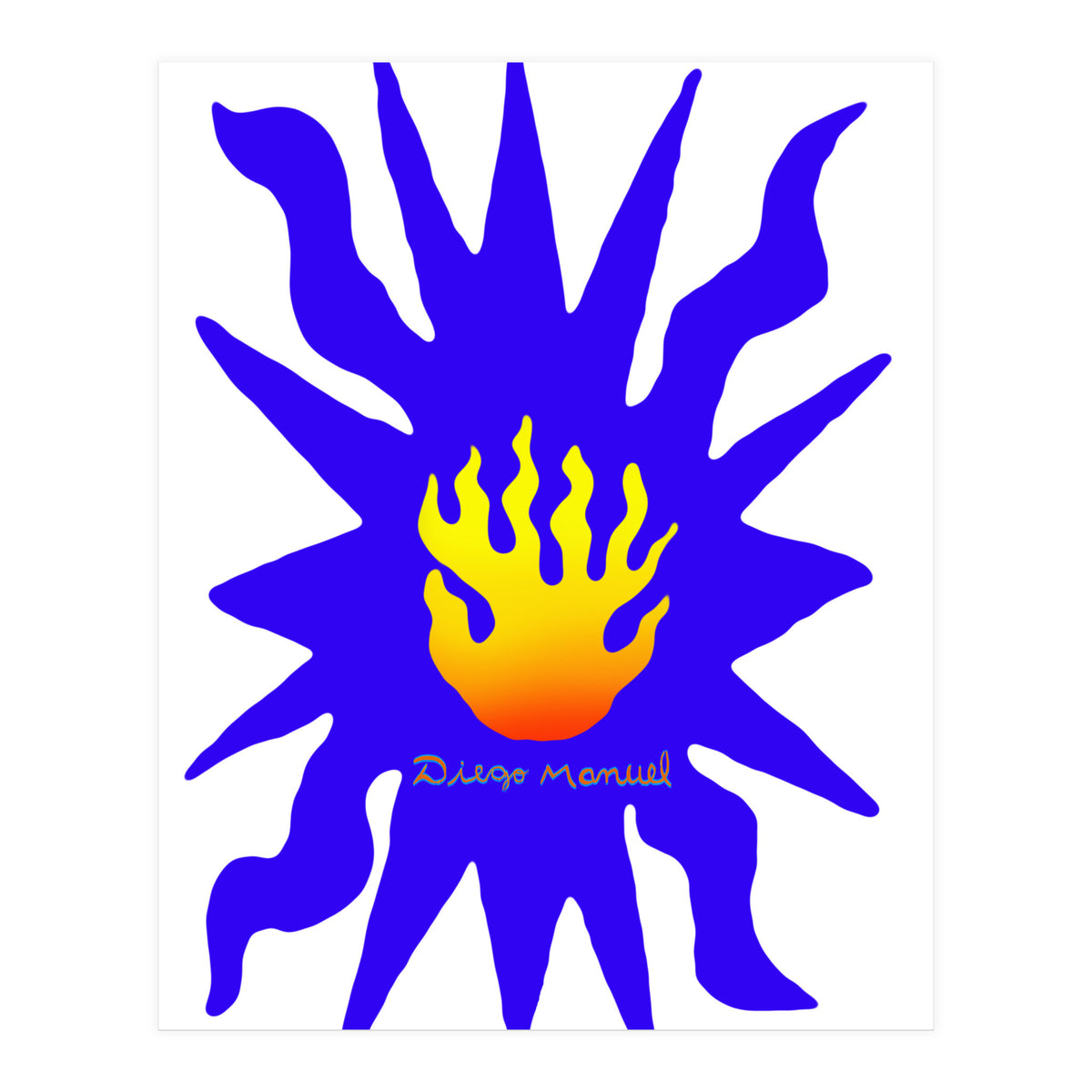 Fuego 40 Copia (Print Only)