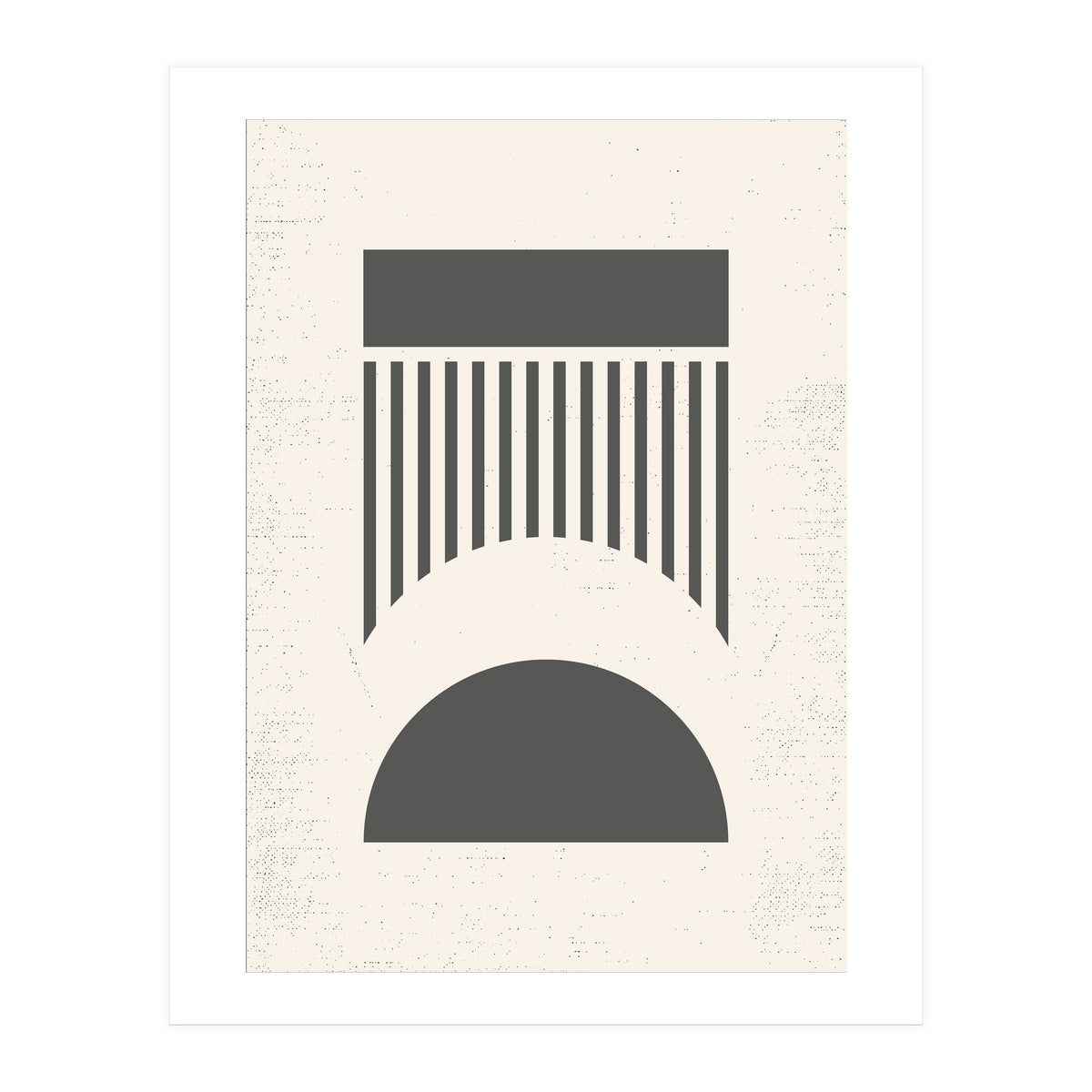 Mid Century Modern Geometry 01 (Print Only)