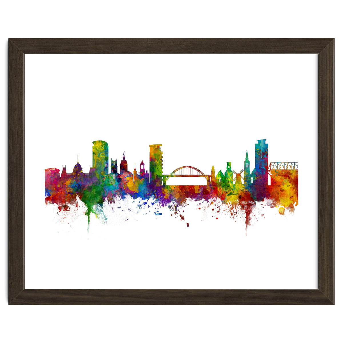 Sunderland England Skyline