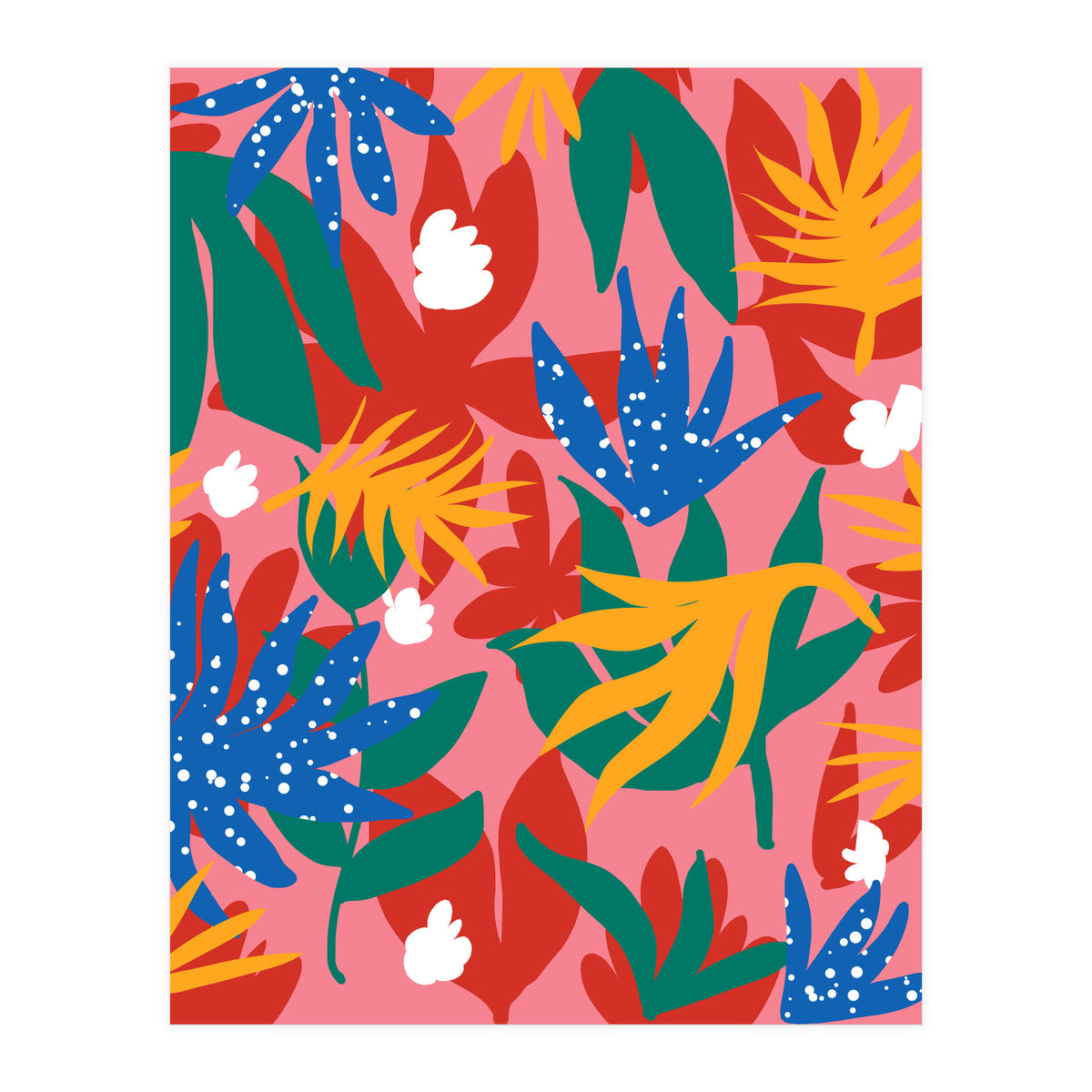 Blush In The Jungle (Print Only)