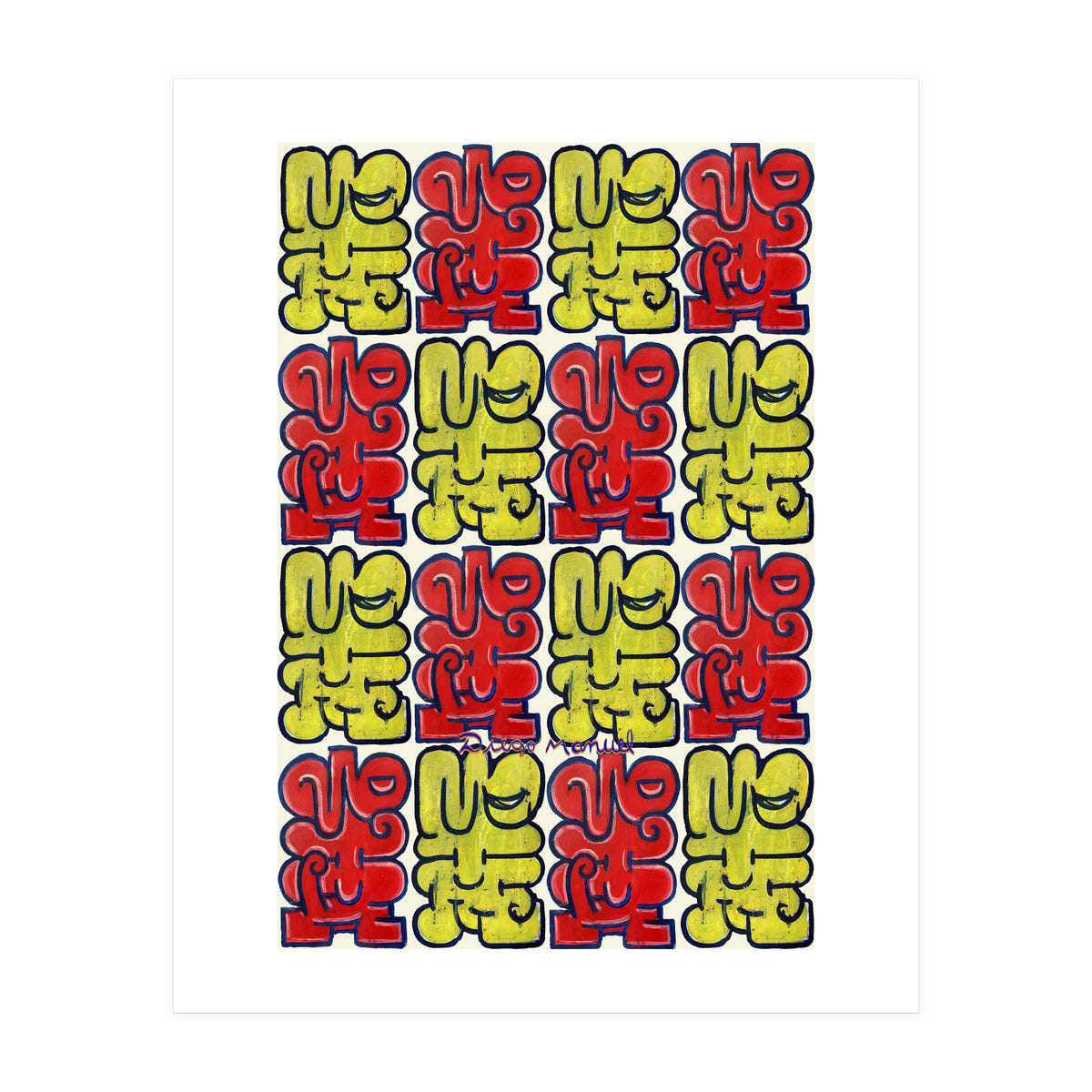 Garffiti 23 33 Tapiz B (Print Only)