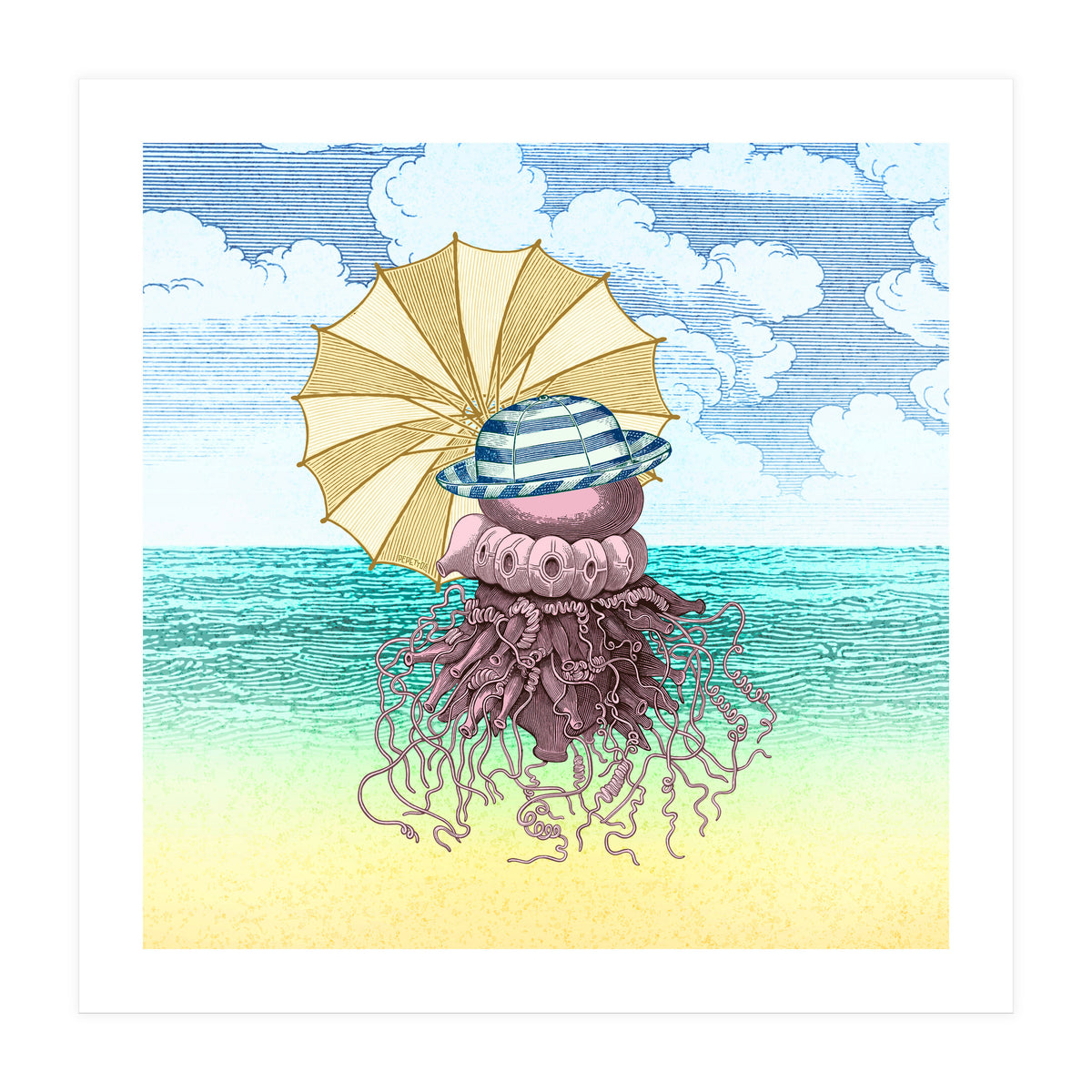 Summer Promenade (Print Only)