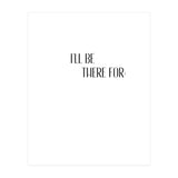 I'LL BE THERE  - 01 of 02 (Print Only) thumbnail