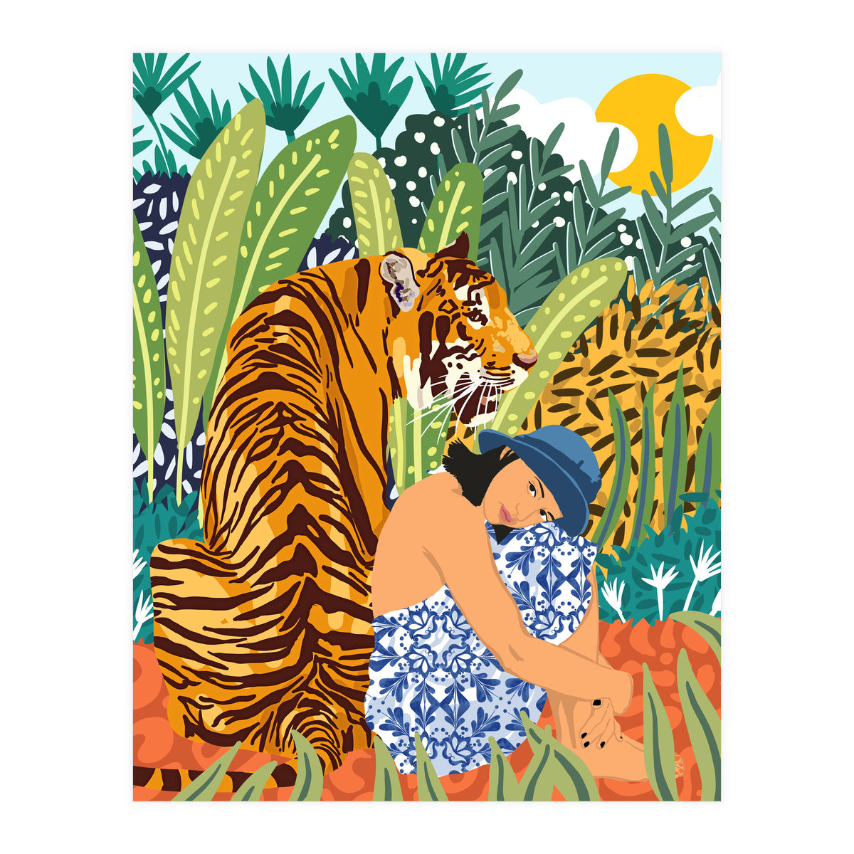 Awaken The Tiger Within (Print Only)