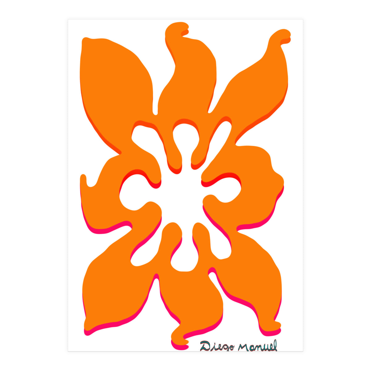 Fuego 81 Copia (Print Only)