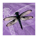 Blue dragonfly vector (Print Only) thumbnail