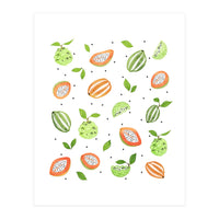 Papaya & Custard Apple (Print Only)