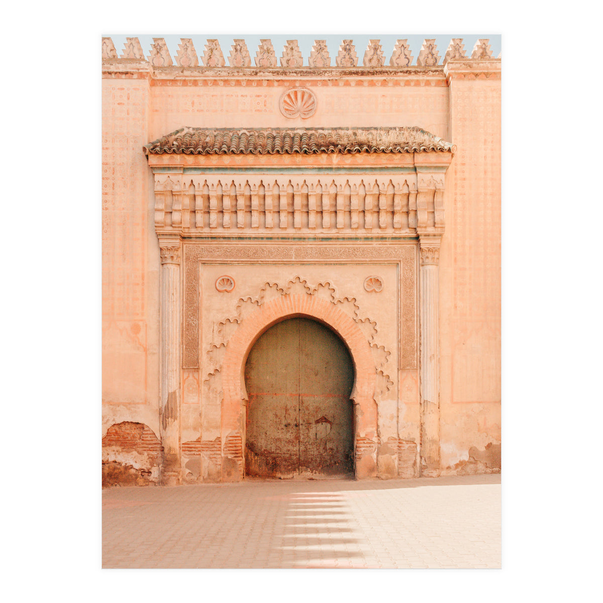 Grand Moroccan Door Marrakech (Print Only)