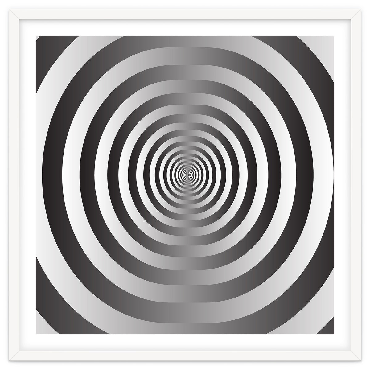 Black And White Spiral