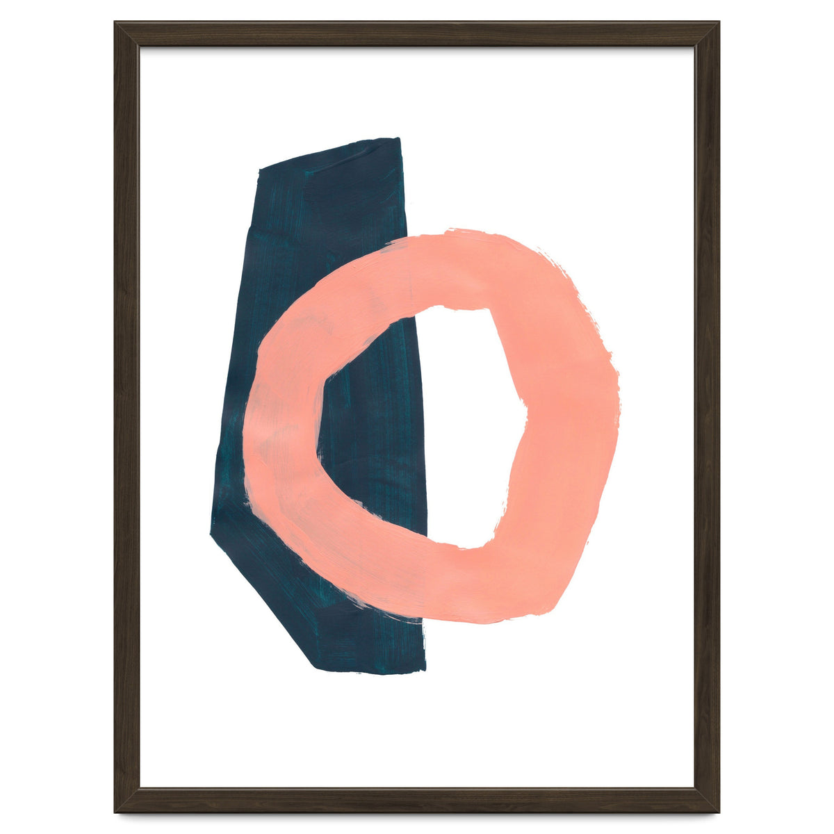 Teal Pillar Salmon Ring