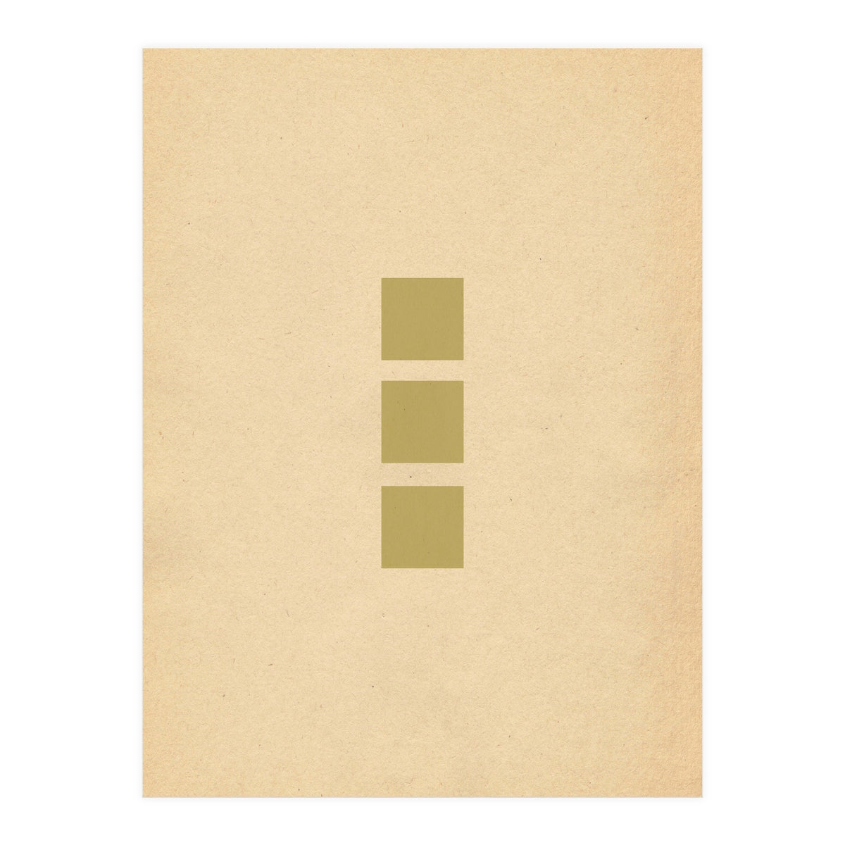 Minimalist green squares (Print Only)