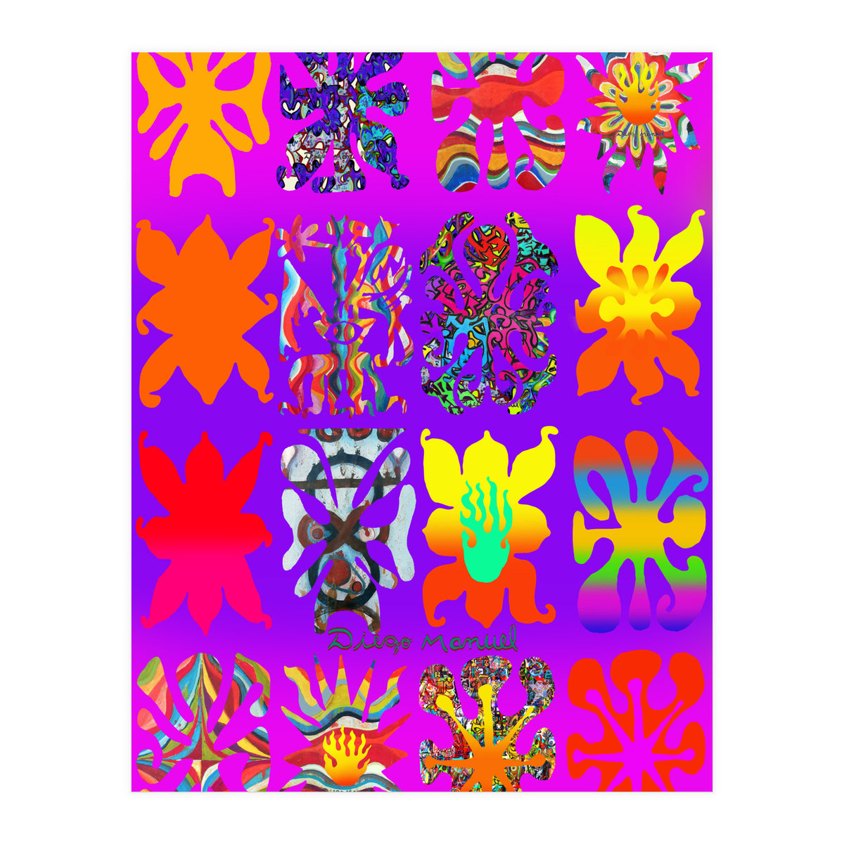 Pop Abstract 2023 Tapiz 67 (Print Only)