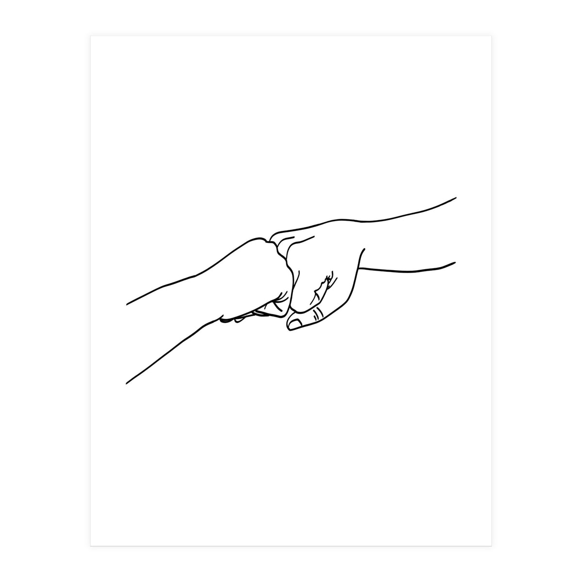 Fist Bumps, High Fives & Jazz Hands (Print Only)