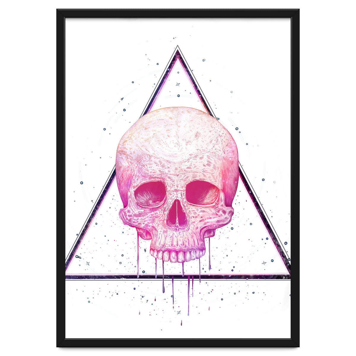 Skull In Triangle