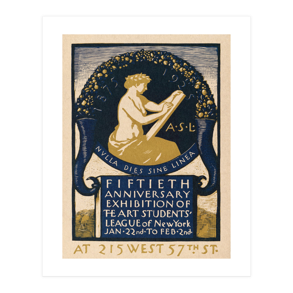 The Art Students League Of New York Exhibition (Print Only)