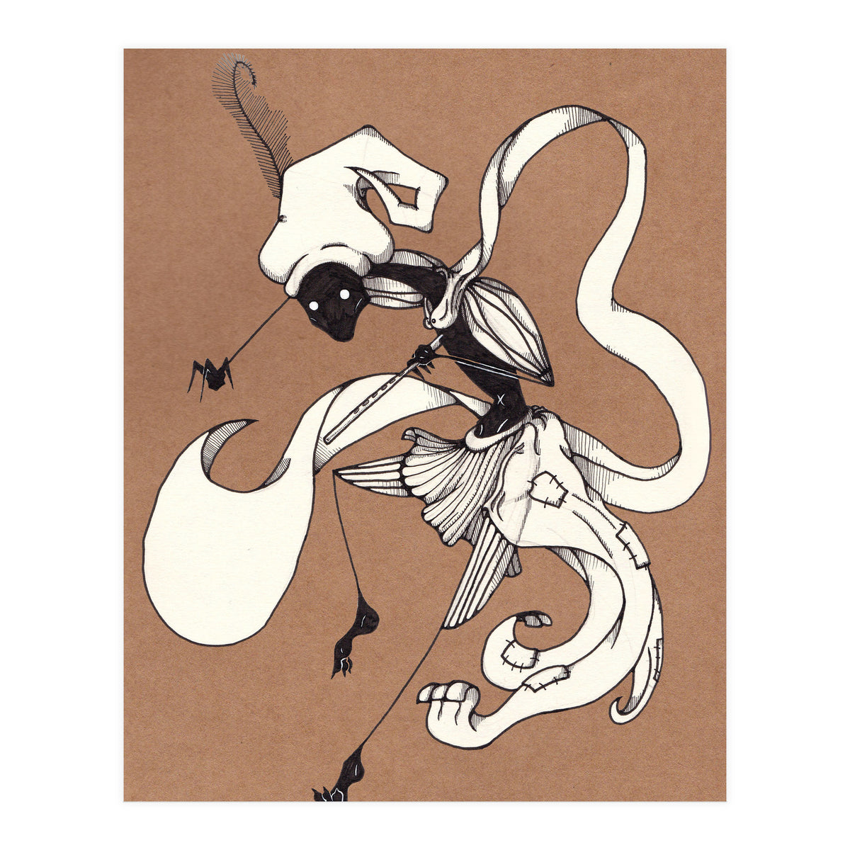 Dark Pied Piper (Print Only)