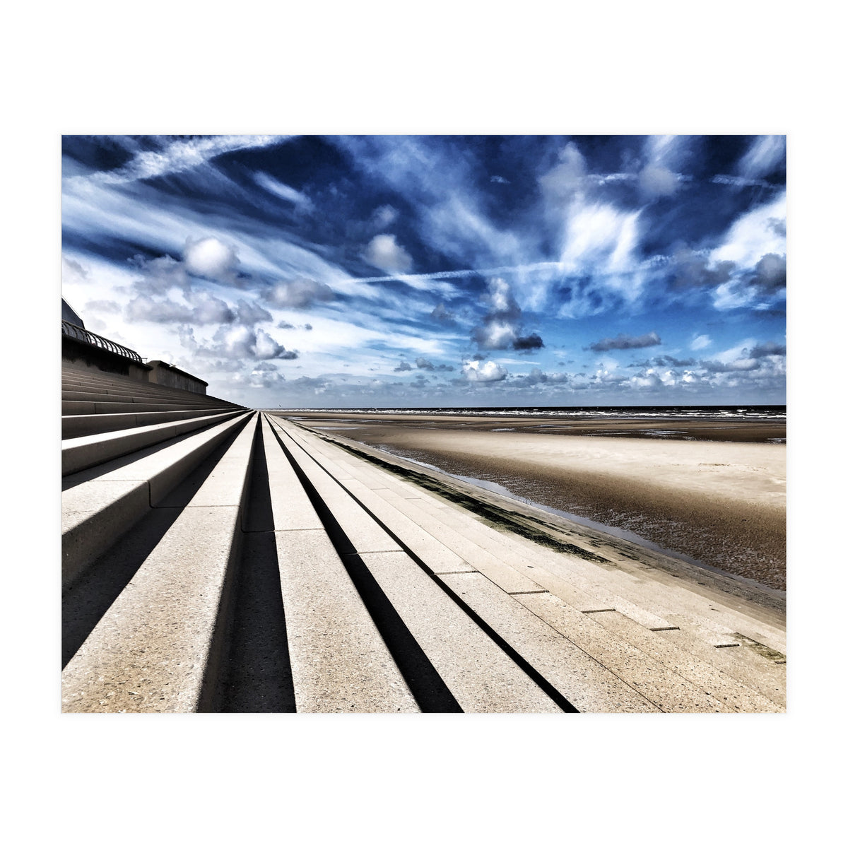 Blackpool Beachfront Img 9902 (Print Only)