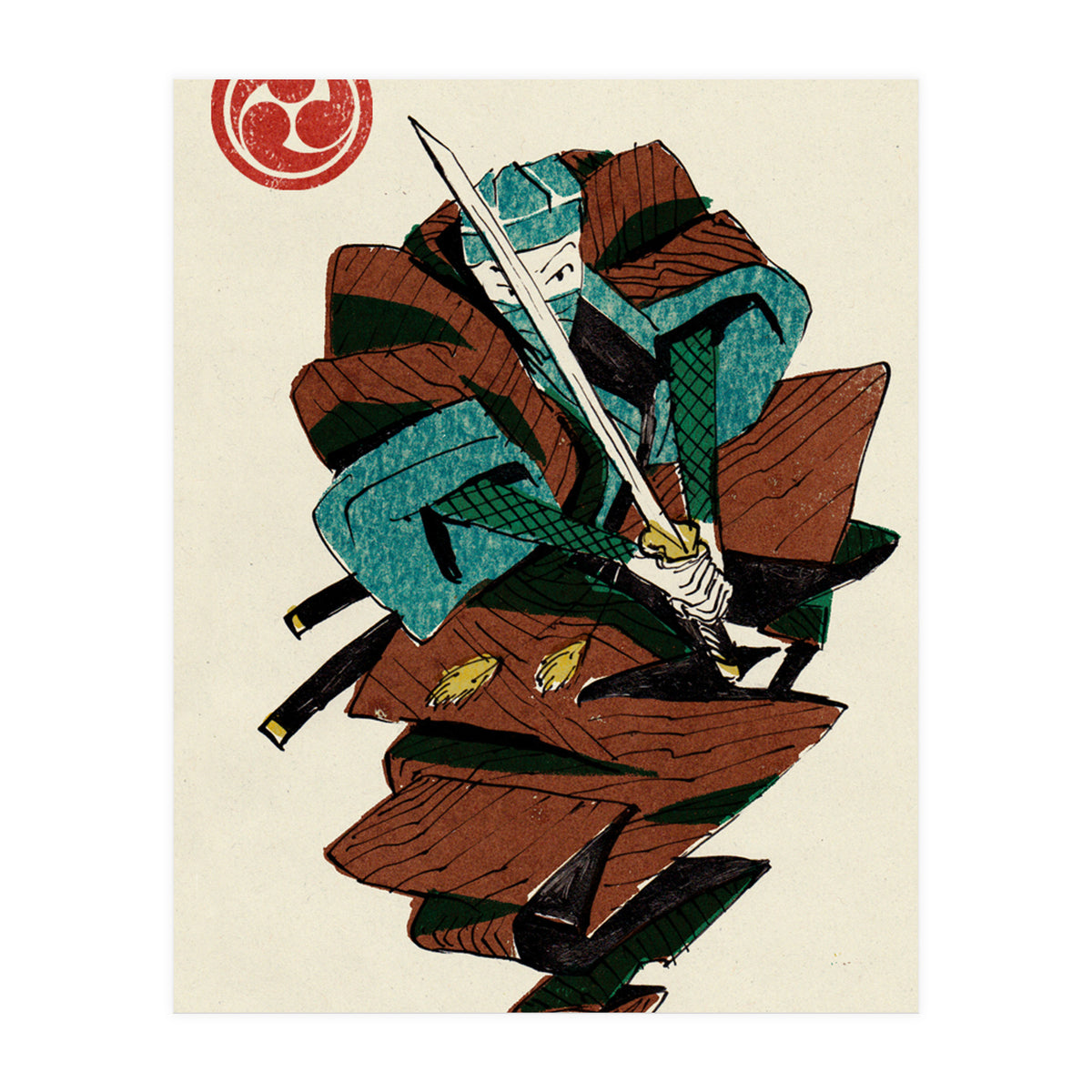 Slice & Dice - Ninja (Print Only)