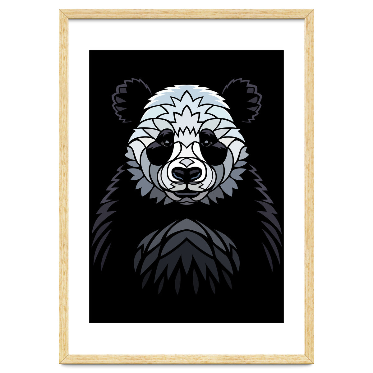 Tribal frontal Panda