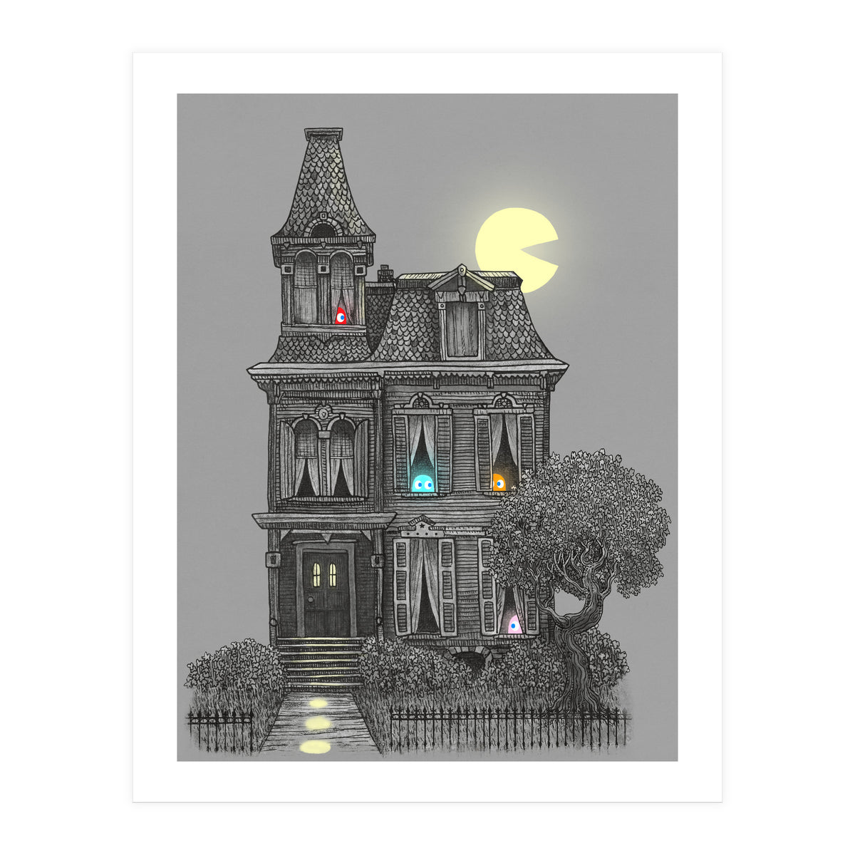 Haunted By The 80 S (Print Only)