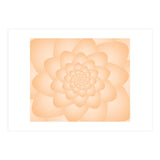 Pastel Colors Flower Pattern Set Orange (Print Only) thumbnail