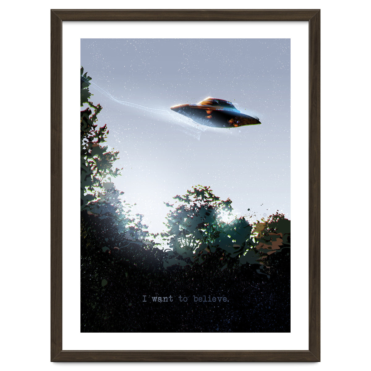 I Want To Believe Displate