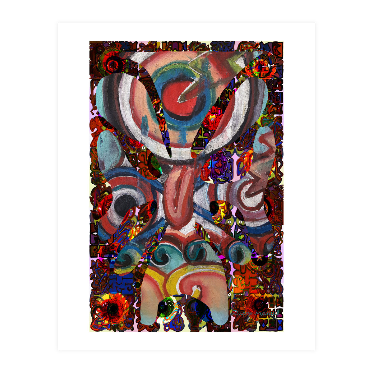Pop Abstract 2023 Tapiz 27 (Print Only)