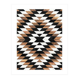 Urban Tribal Pattern No.13 - Aztec - Concrete and Wood (Print Only) thumbnail